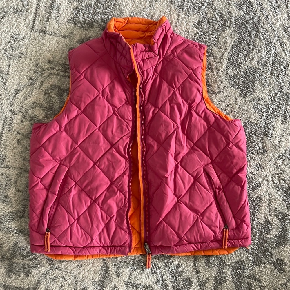 Puff vest reversible